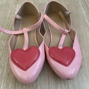 Janie and Jack | Pink Heart Shoes